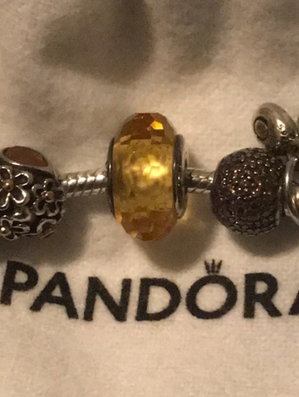 Pandora Murano Fascinating Faceted Glass Charm